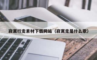 宜都寂寞行走素材下载网站（寂寞走是什么歌）